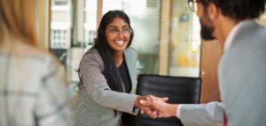 Surat consultant helping student with UK study visa