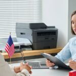 Student attending UK visa credibility interview