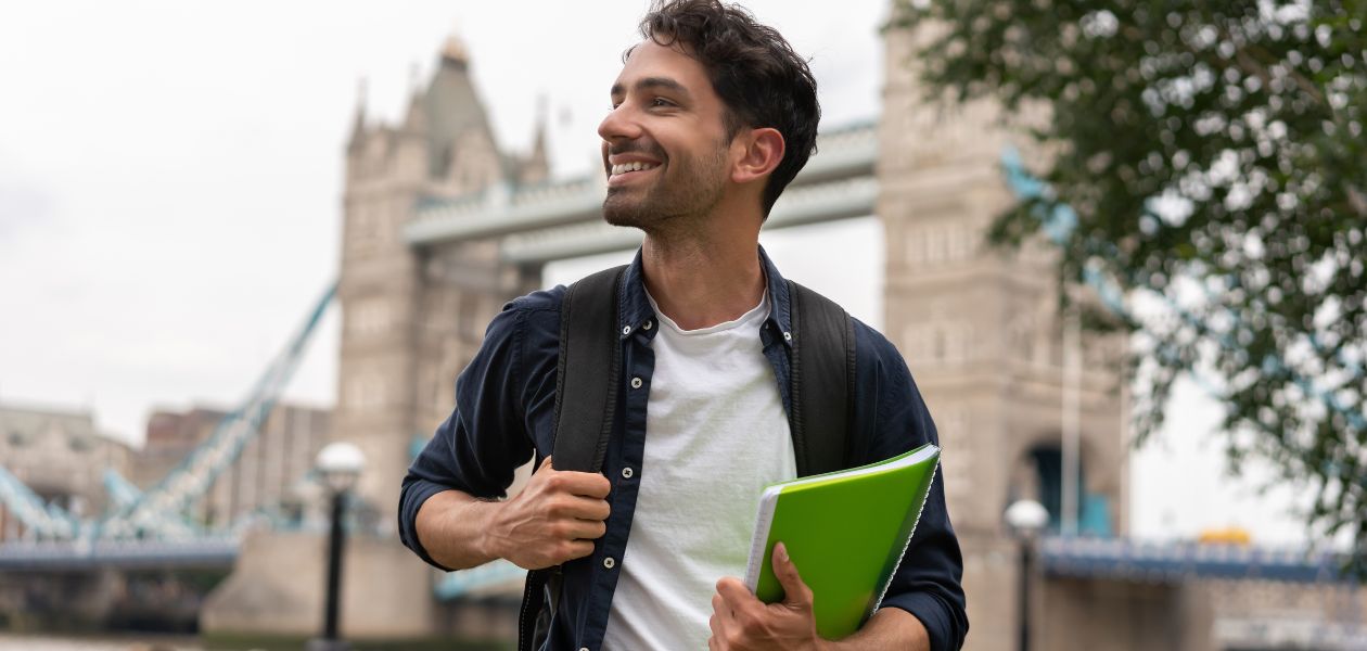 Indian student ready to study in the UK with student visa in 2025
